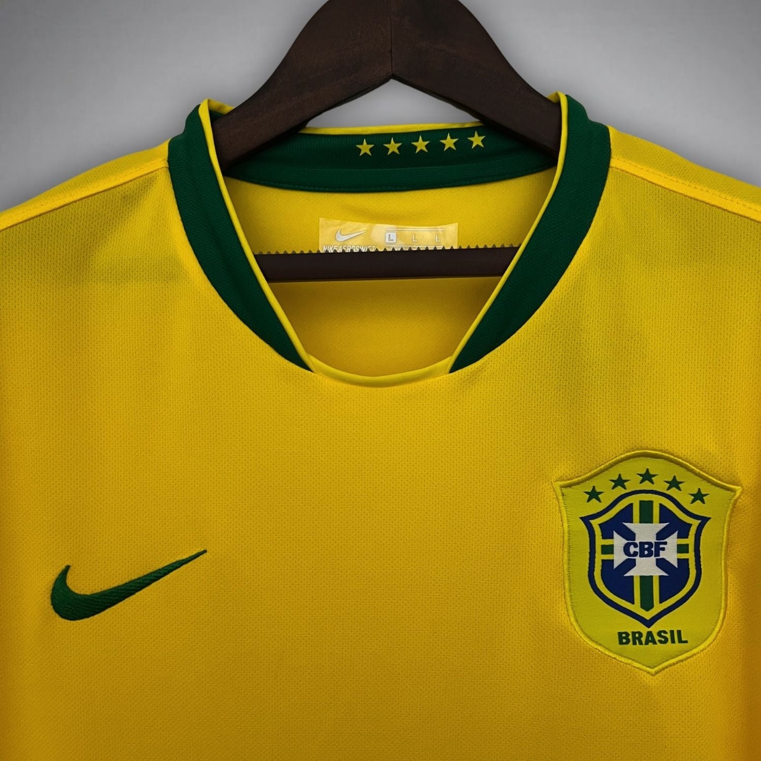 Brazilië Retro Thuisshirt 2006