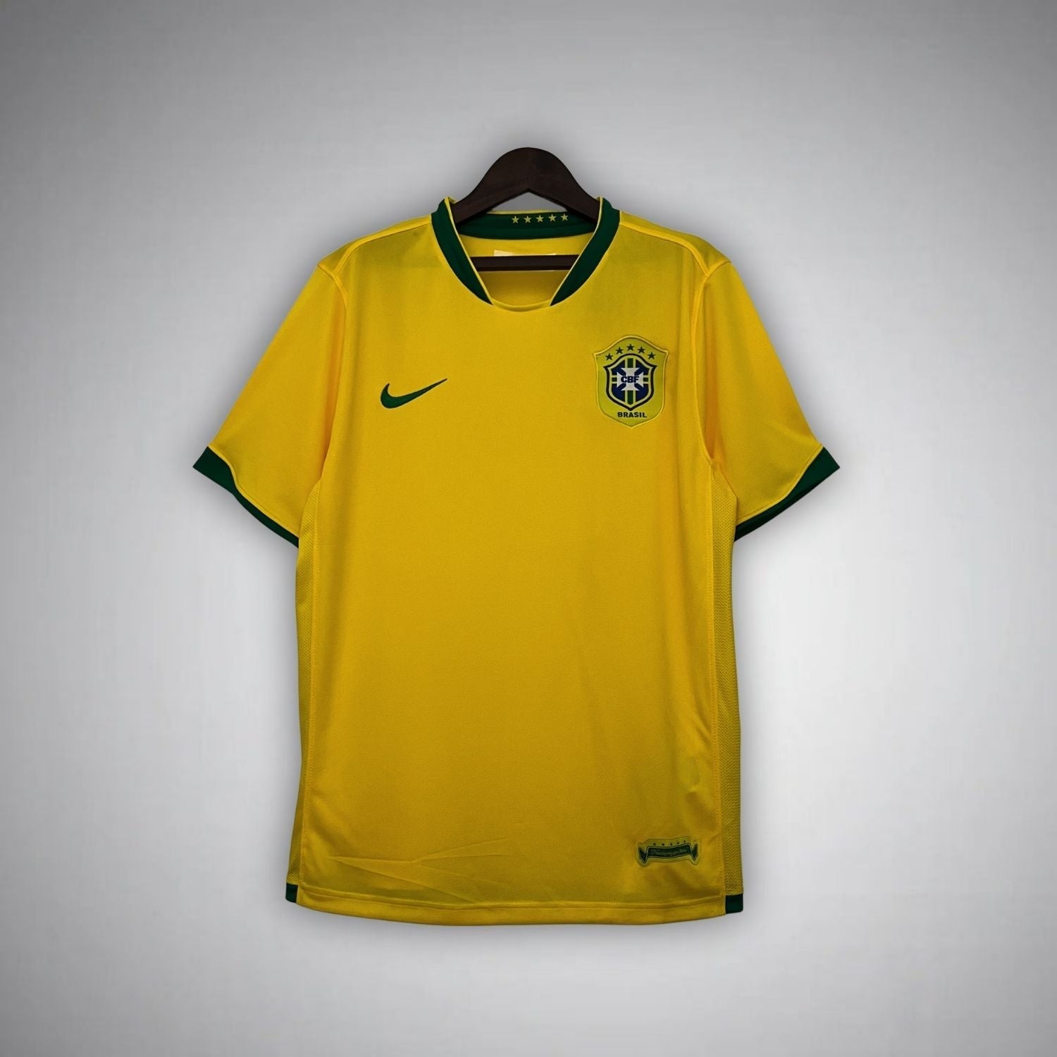 Brazilië Retro Thuisshirt 2006