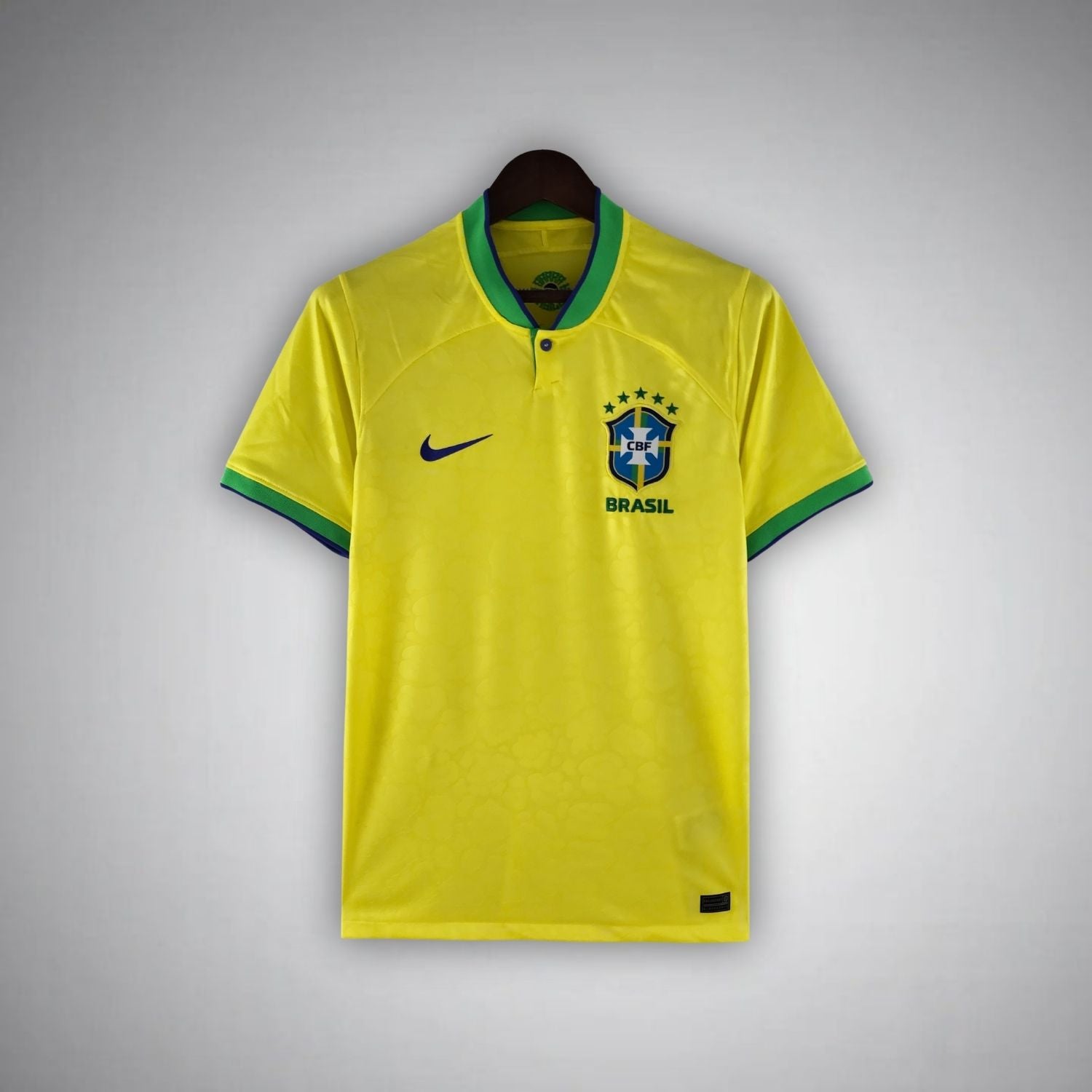 Brazilië Retro Thuisshirt 2022
