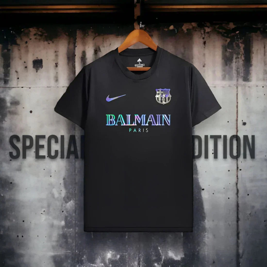 2024 Barcelona Balmain Shirt - Zwarte Editie