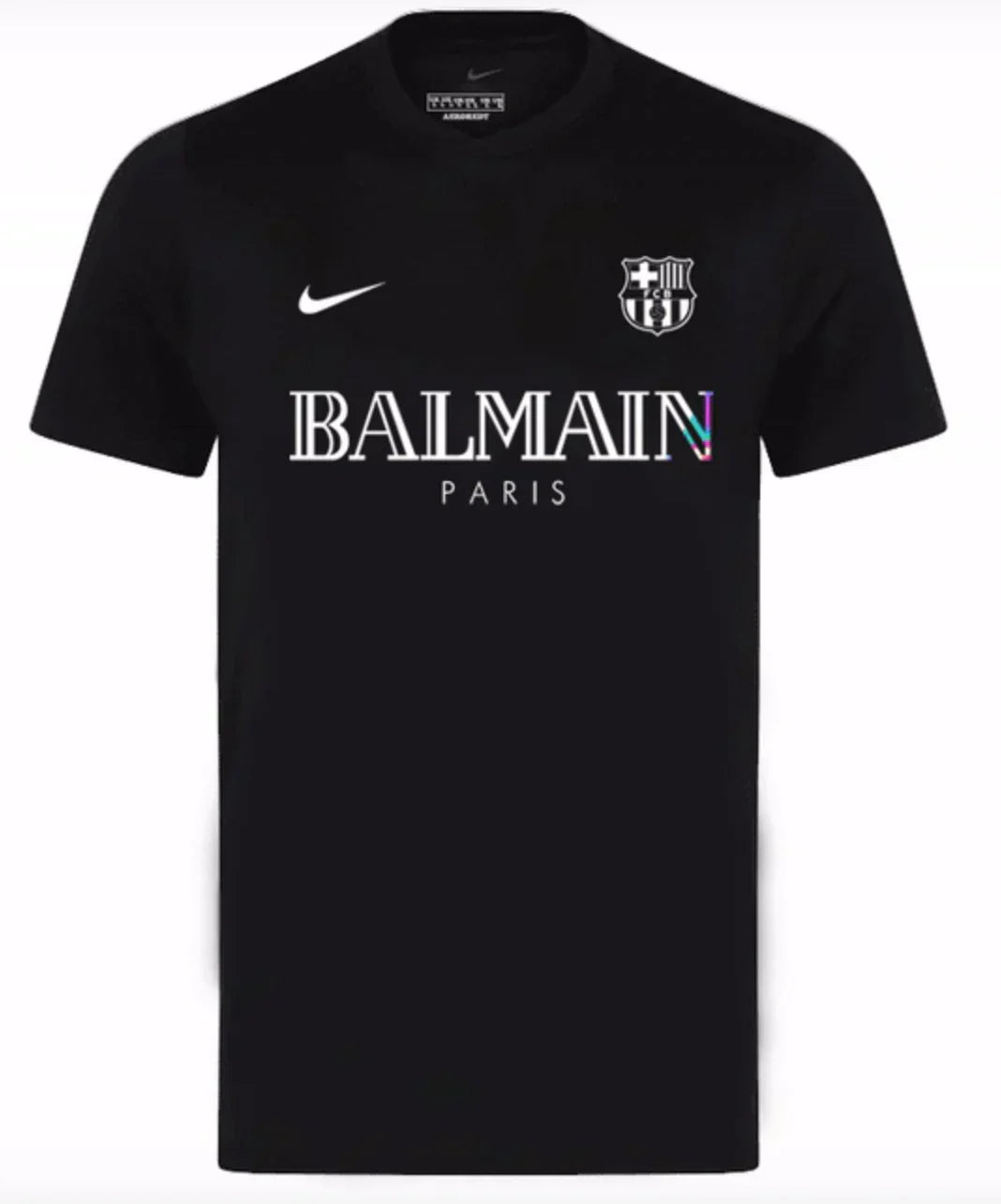 2024 Barcelona Balmain Shirt - Zwarte Editie