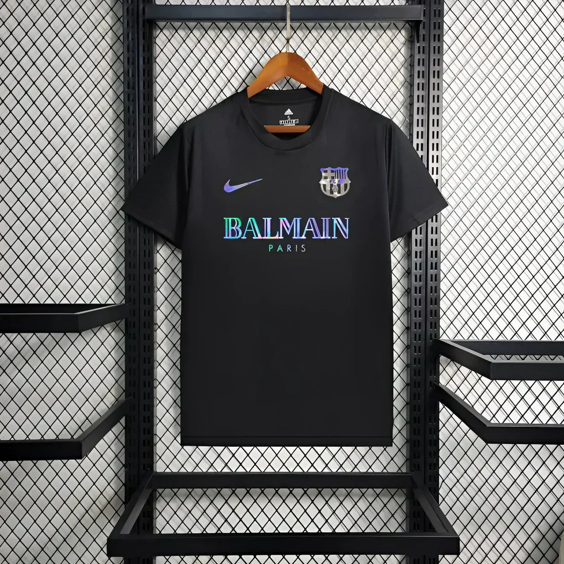2024 Barcelona Balmain Shirt - Zwarte Editie