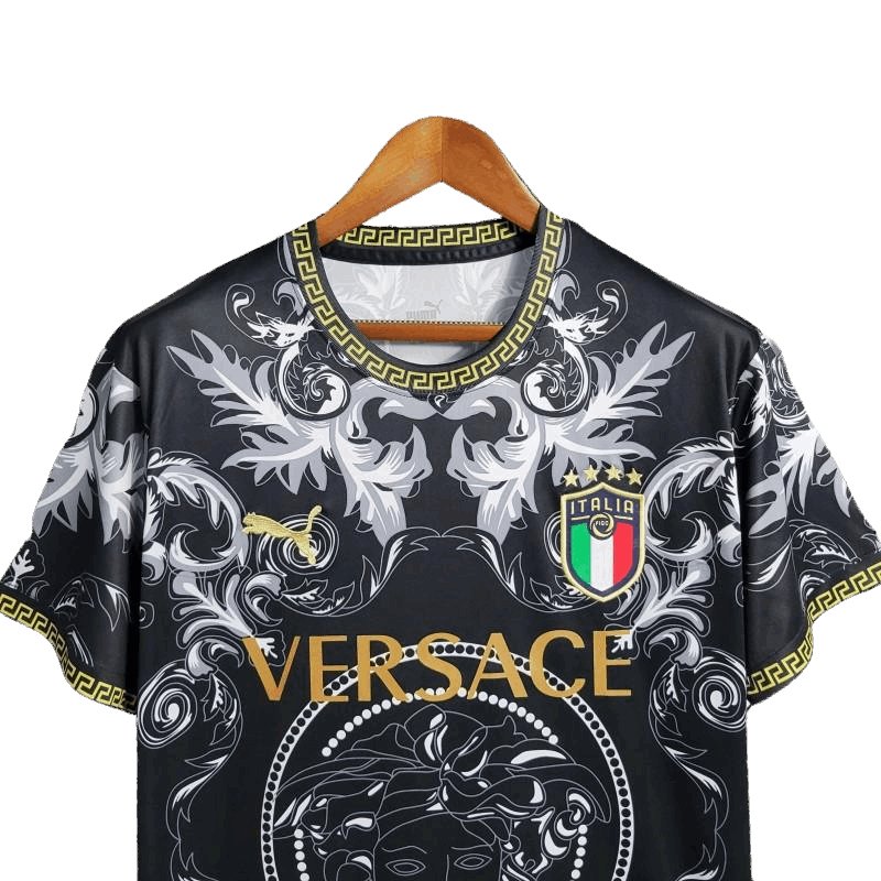 22/23 Special Edition Italy x Versace Black kit - Fan Version