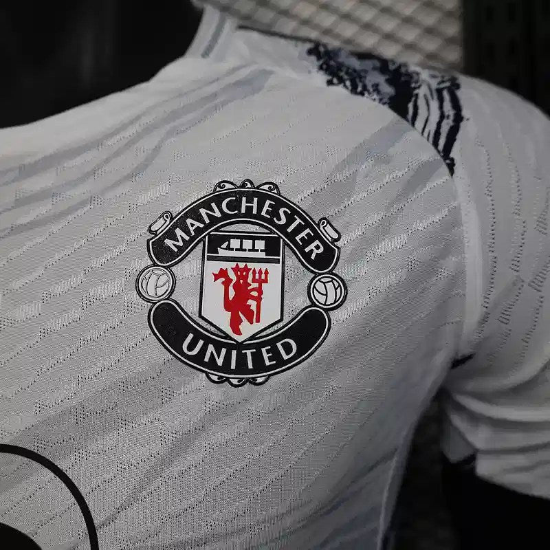 Manchester United Wit en Zwart Tenue – Spelersversie