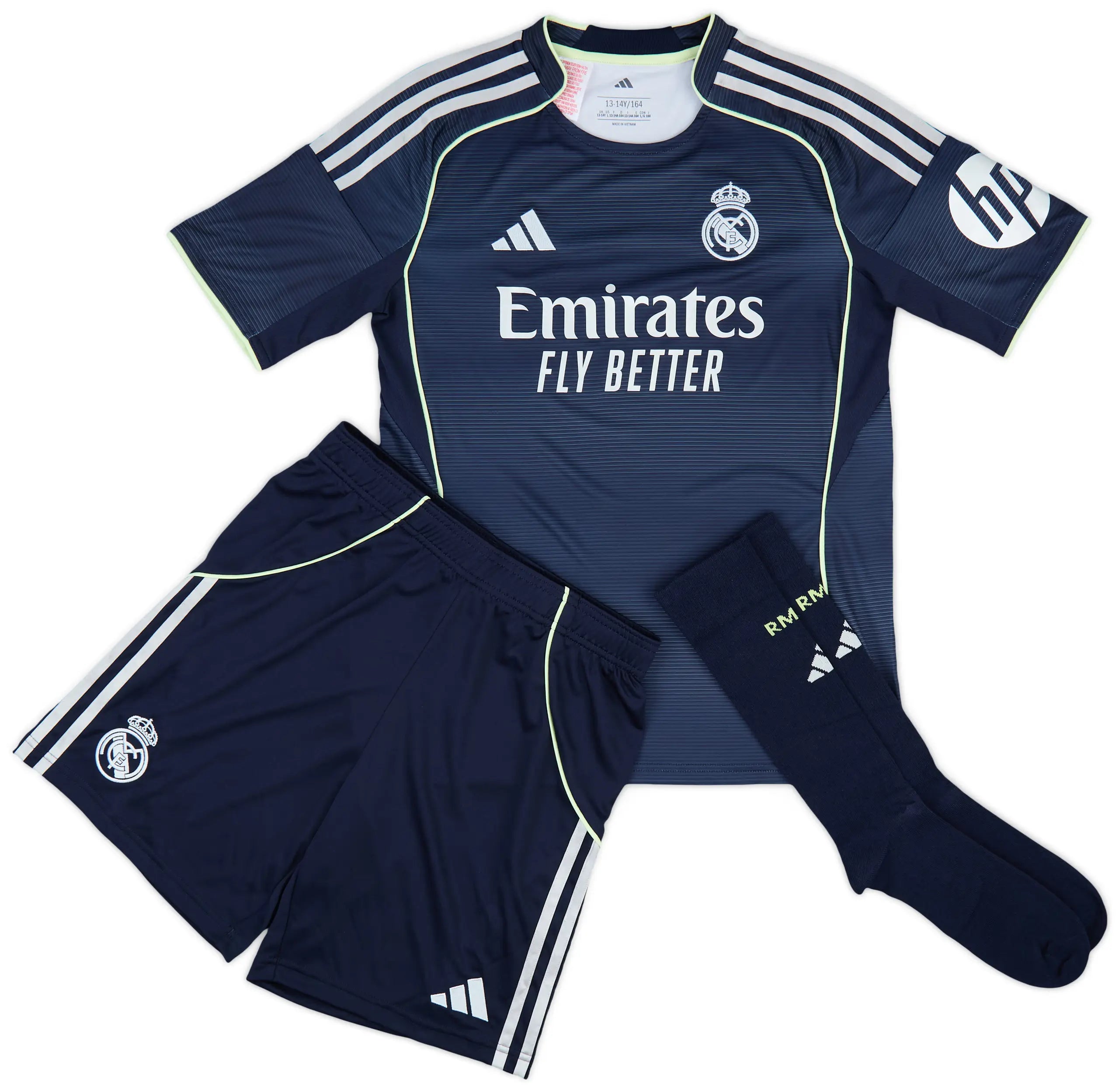 Real Madrid Uittenue voor Kinderen 2025-26