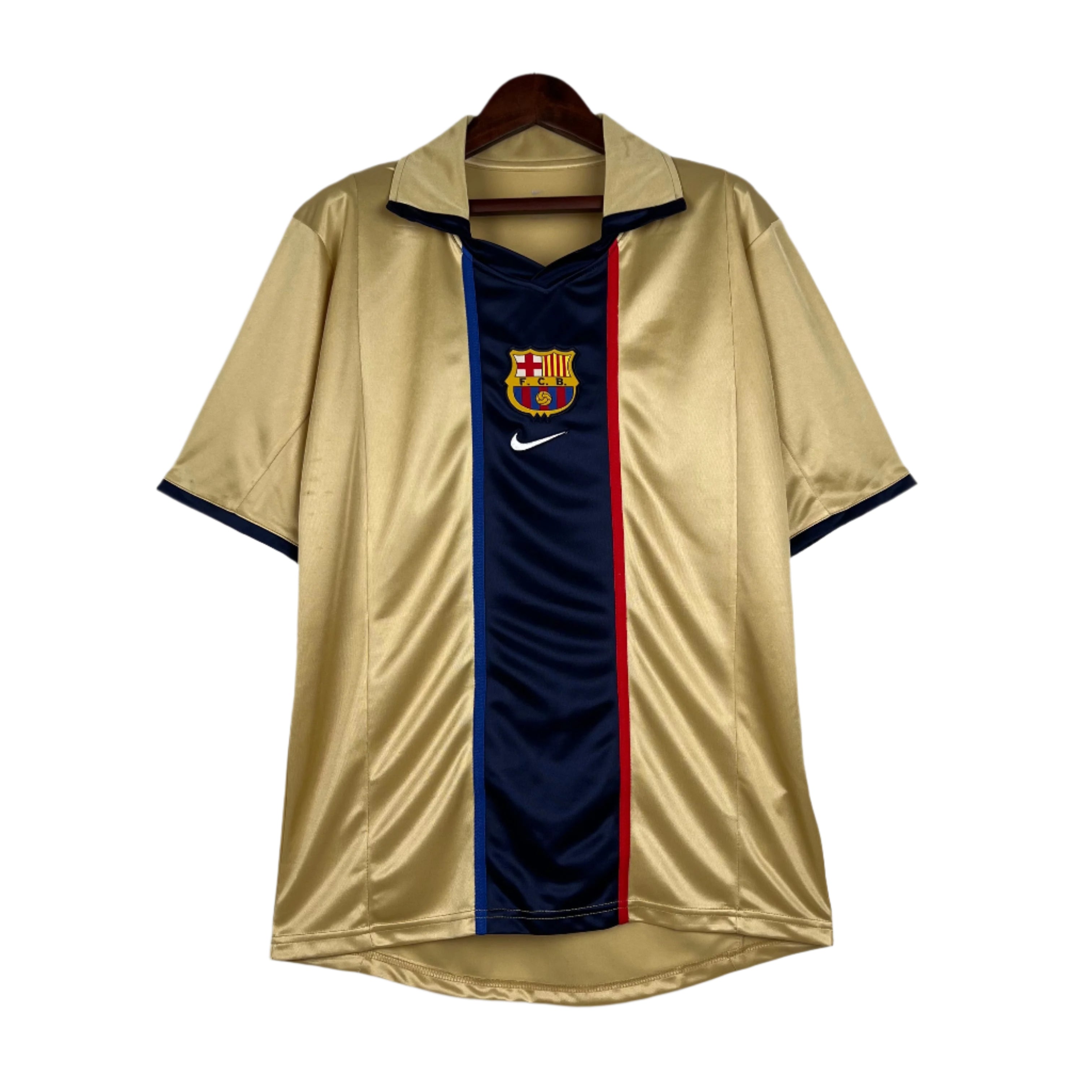 2002 2003 Barcelona Retro Uitshirt
