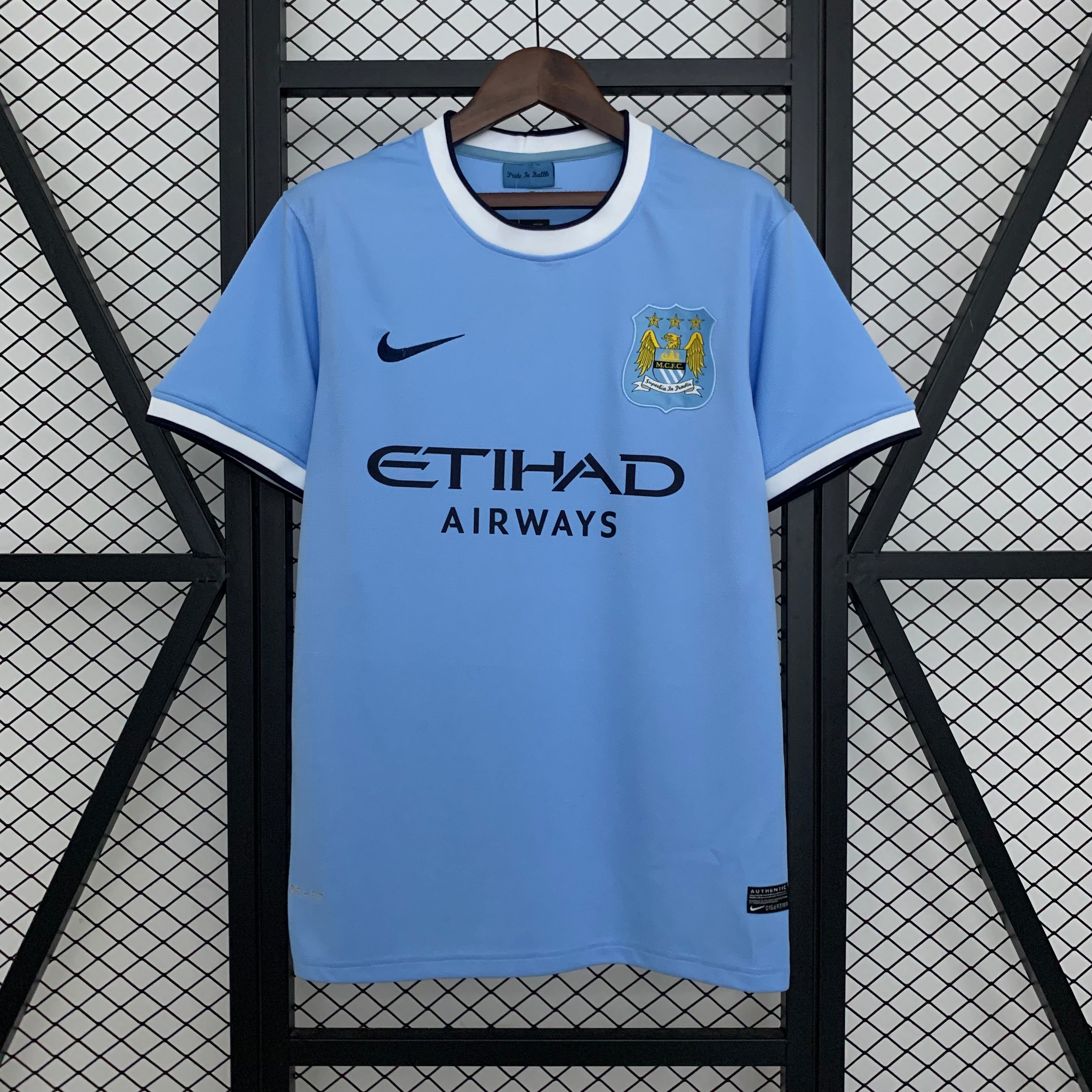 2013/2014 Manchester City Thuis Retro Shirt