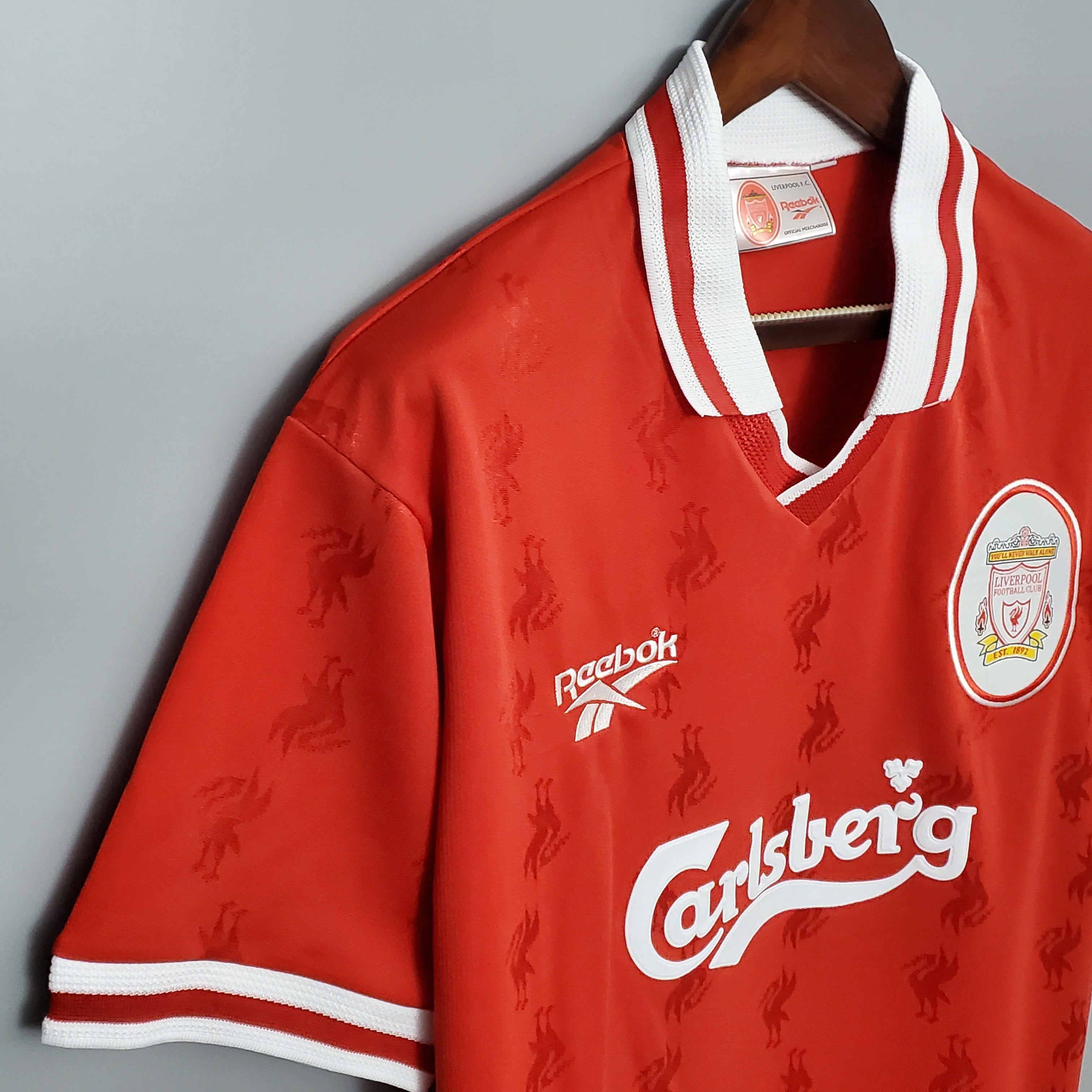 Liverpool thuis retro shirt 1996/1997