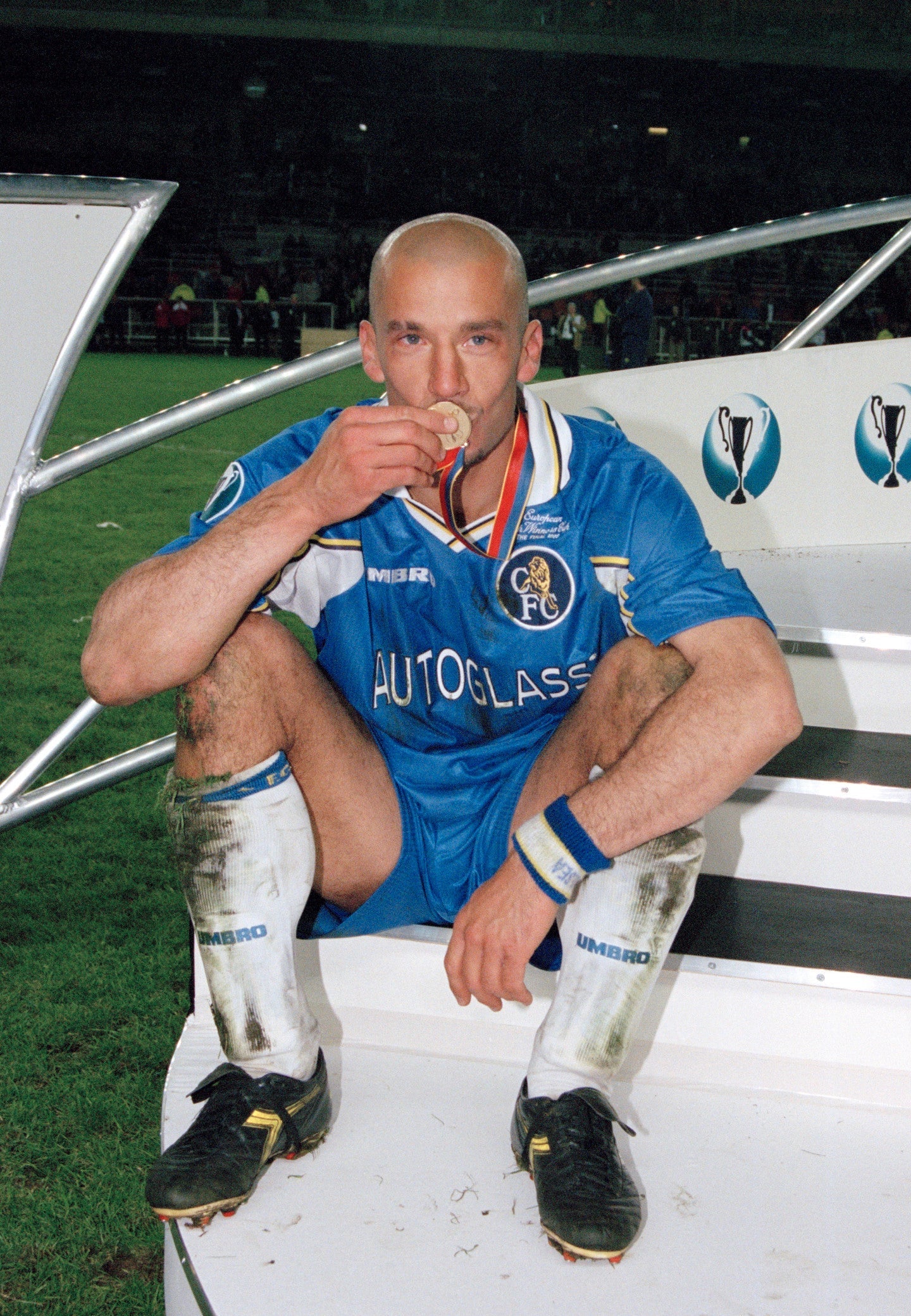 Chelsea thuis retro shirt 1997/1999