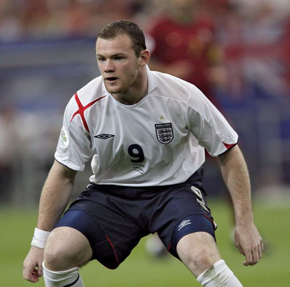 Engeland Thuis Retro Shirt Wereldbeker 2006