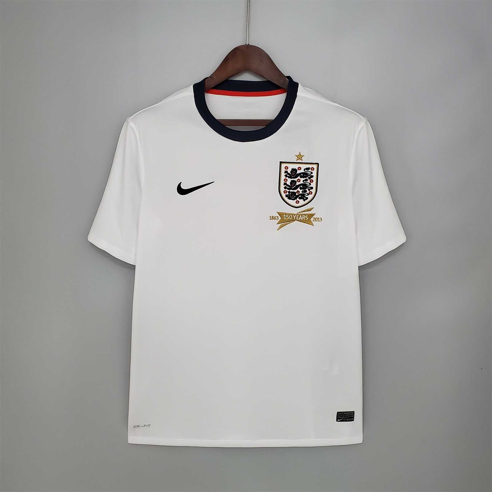 2013 Engeland Thuis Retro Shirt 150 Jaar