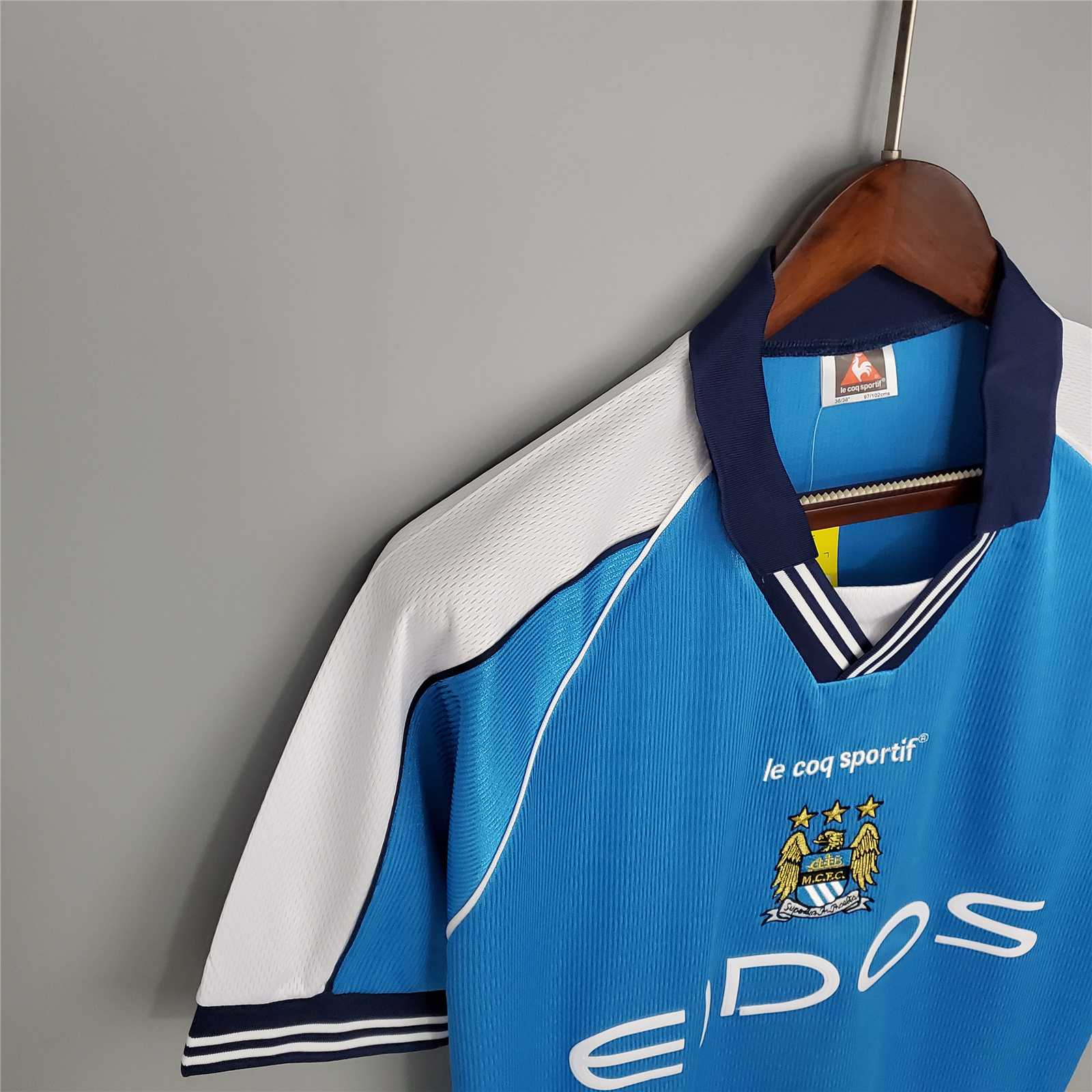 1999/2001 Manchester City Thuis Retro Shirt