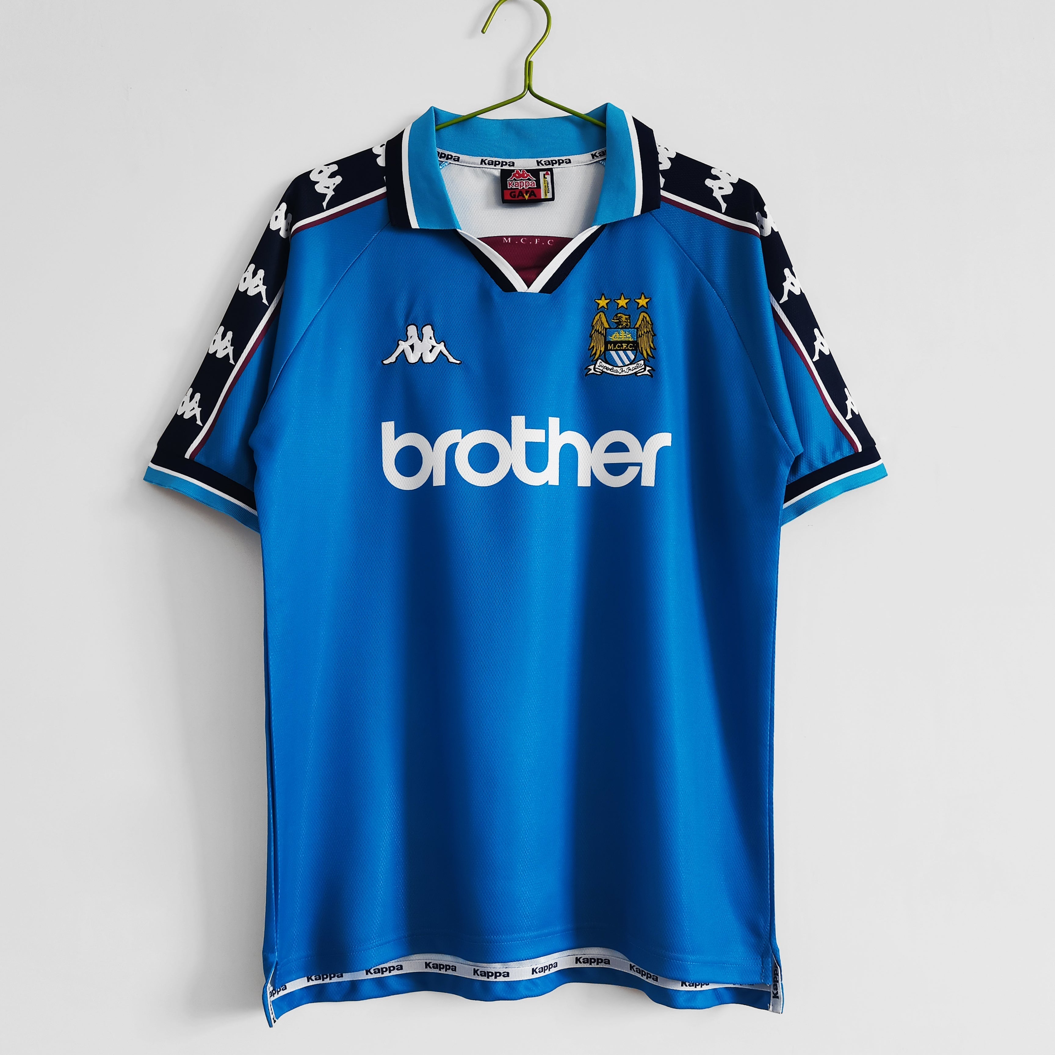 1997/1999 Manchester City Thuis Retro Shirt