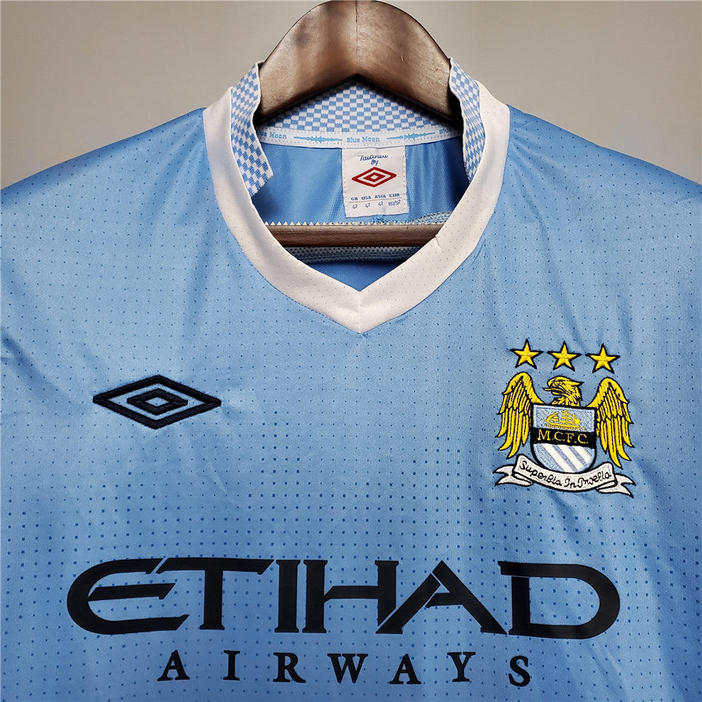 2011/2012 Manchester City Thuis Retro Shirt