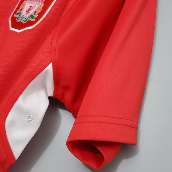 2004/2005 Liverpool Thuis Retro Shirt Champions League Finale