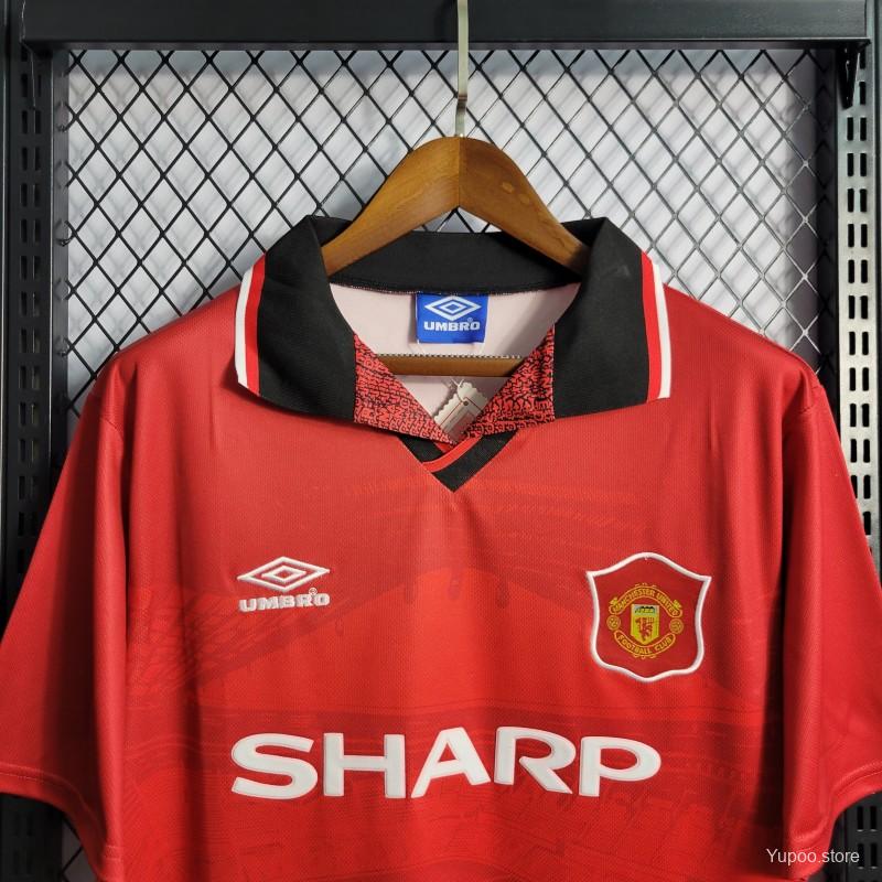 1994/1996 Manchester United Thuis Retro Shirt