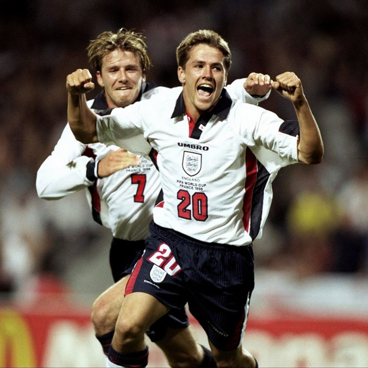 1998 Engeland Thuis Retro Shirt