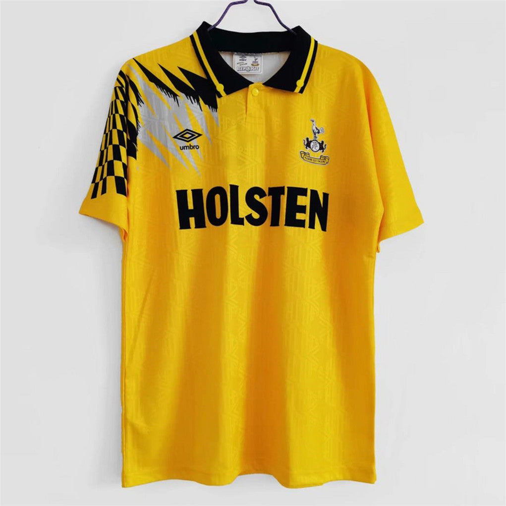 1992/1995 Tottenham Uit Geel Retro Shirt