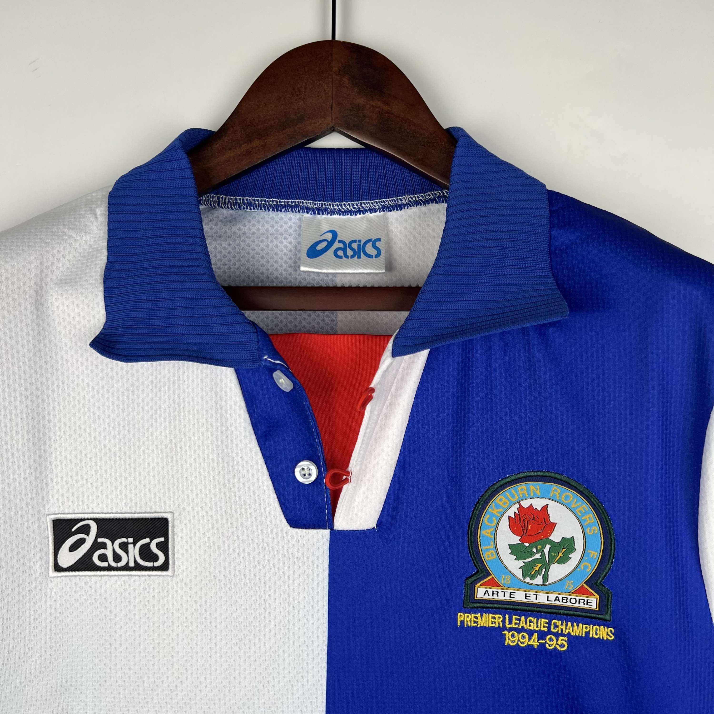 1994/1995 Blackburn Rovers thuis retro shirt