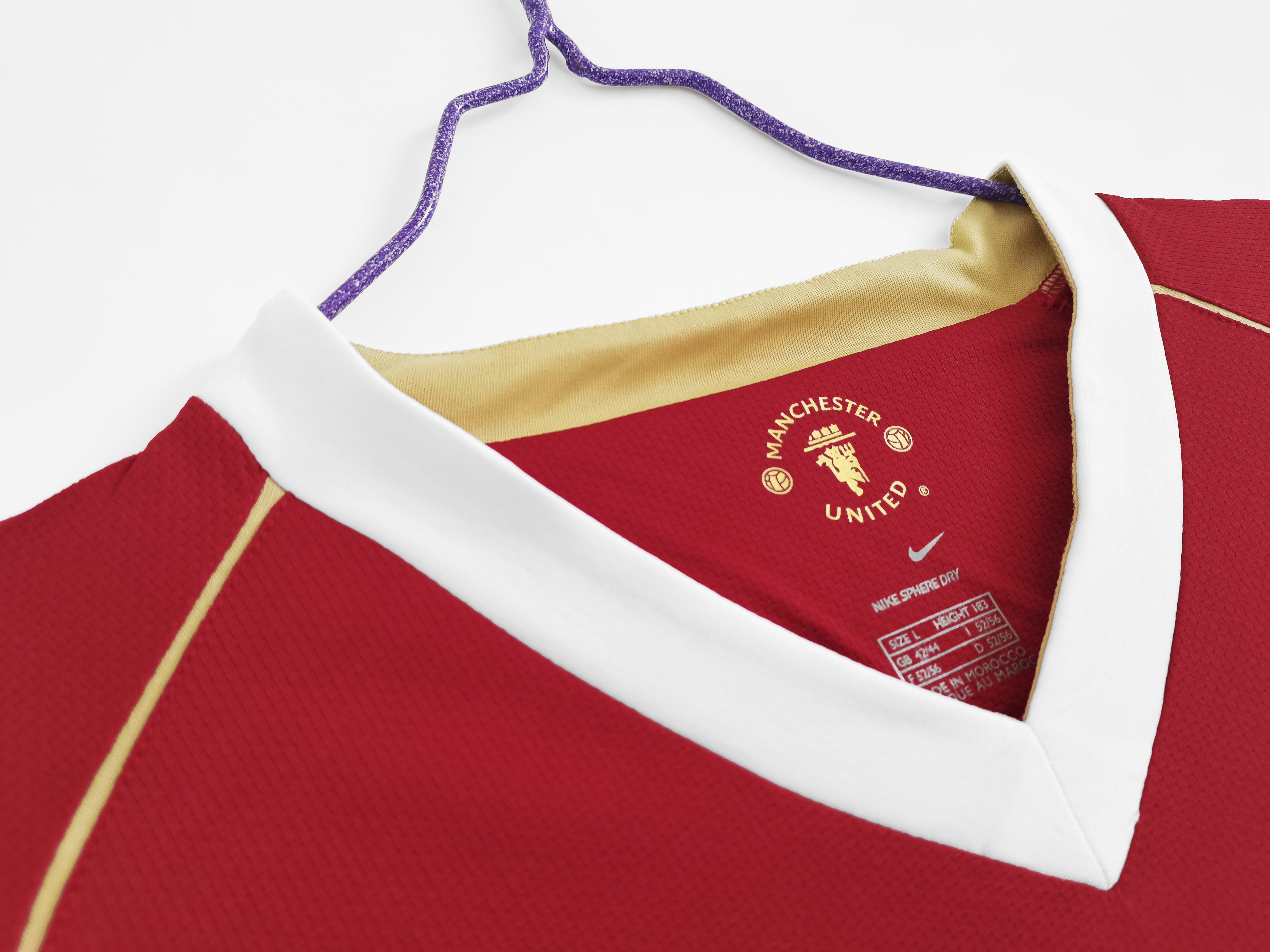 2006/2007 Manchester United thuis retro-shirt