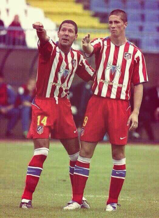 2004/2005 Spiderman Atletico Madrid Thuis Retro Shirt