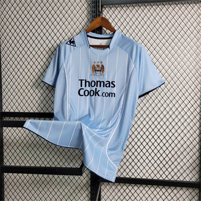 2007/2008 Manchester City Thuis Retro Shirt