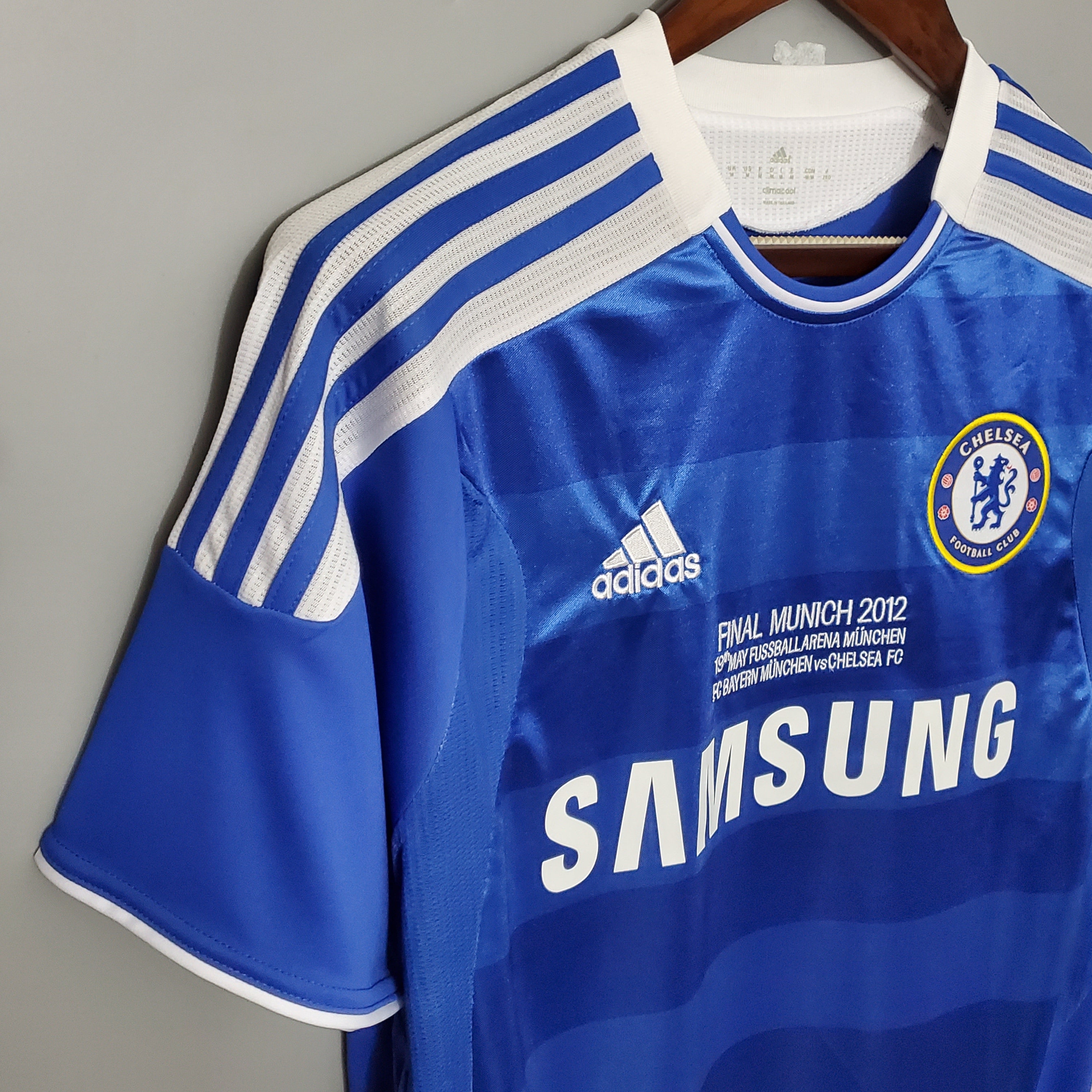 2011/2012 Chelsea Thuis Retro Shirt Champions League Finale München
