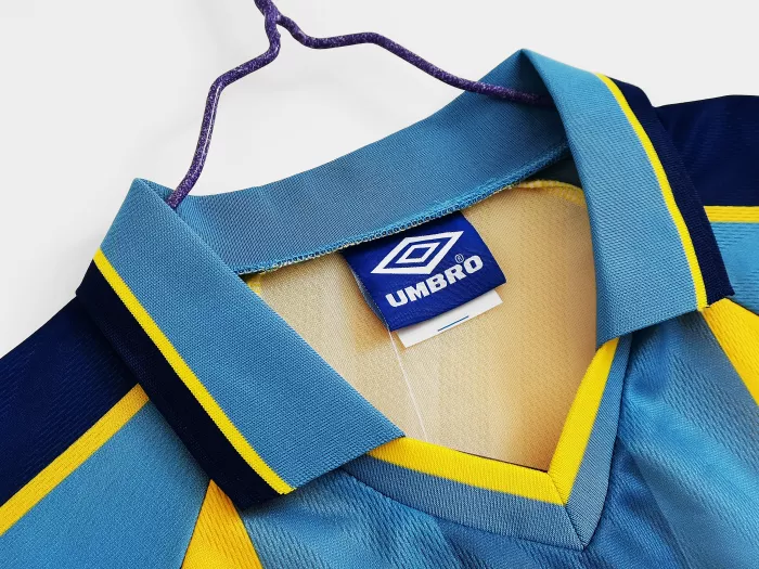 1996/1998 Chelsea Uit Geel Retro Shirt Coors