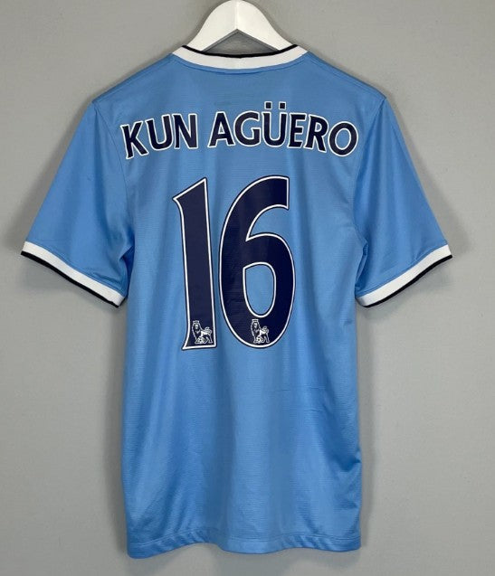 2013/2014 Manchester City Thuis Retro Shirt