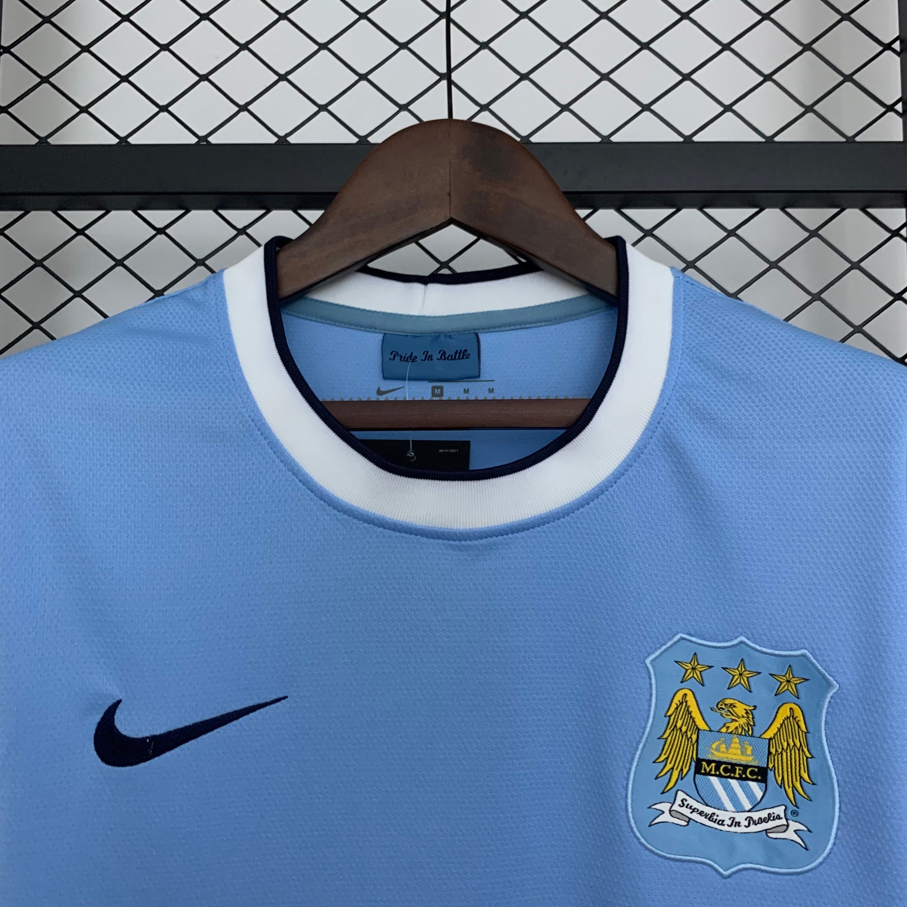 2013/2014 Manchester City Thuis Retro Shirt