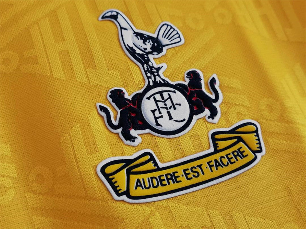 1992/1995 Tottenham Uit Geel Retro Shirt