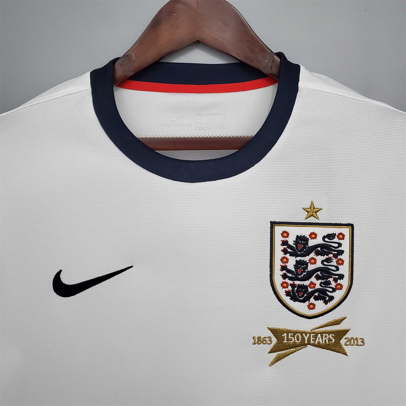 2013 Engeland Thuis Retro Shirt 150 Jaar