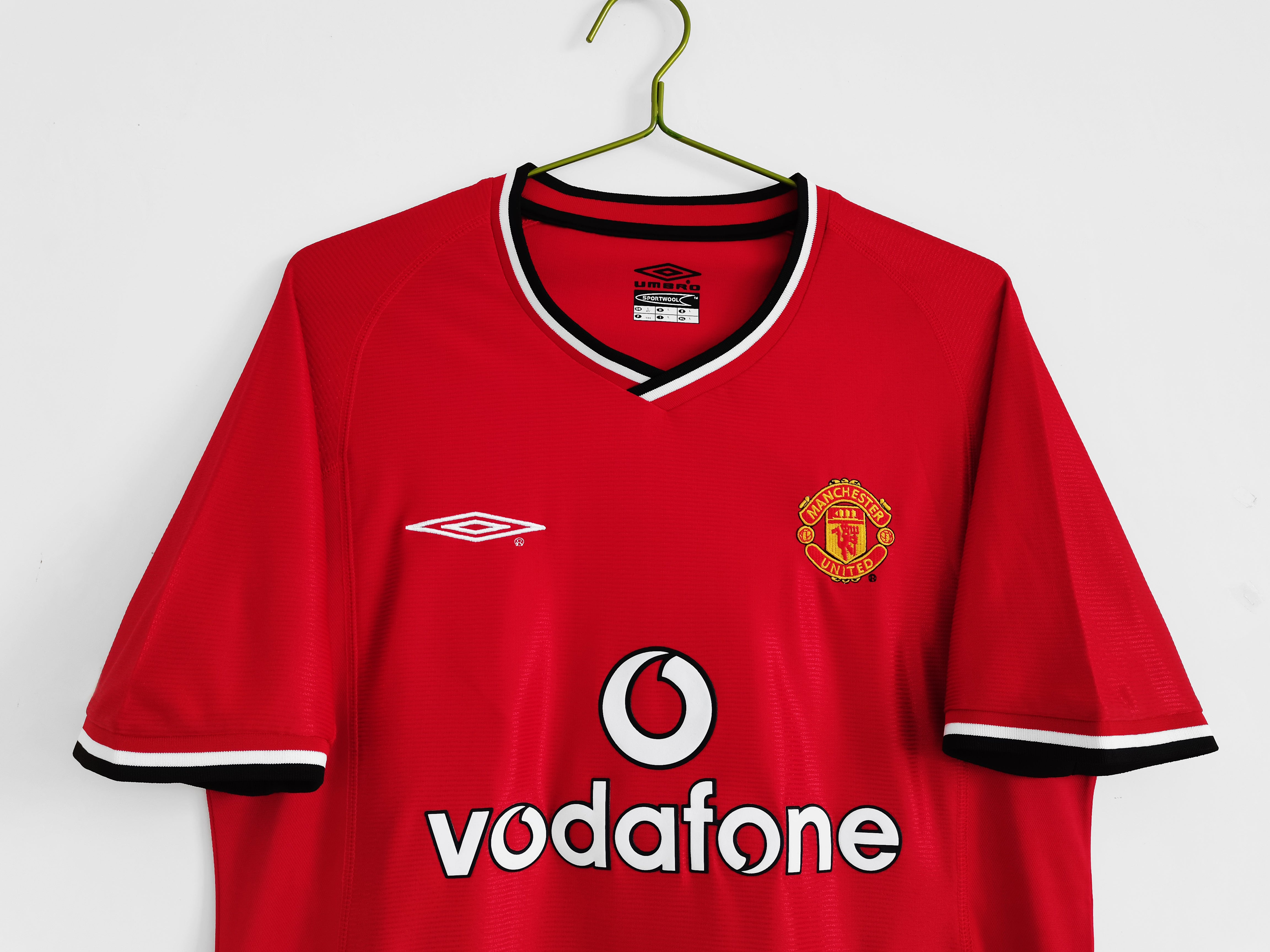 2000/2002 Manchester United thuis retro-shirt