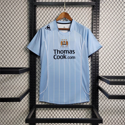 2007/2008 Manchester City Thuis Retro Shirt