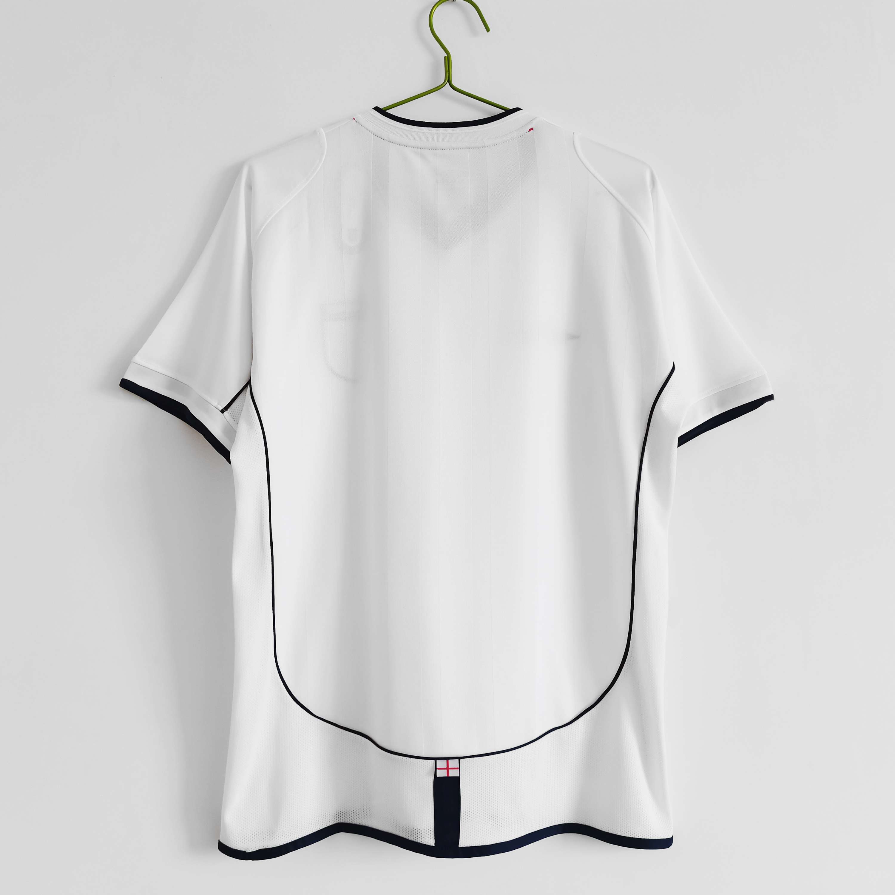 Engeland Thuis Retro Shirt Wereldbeker 2002