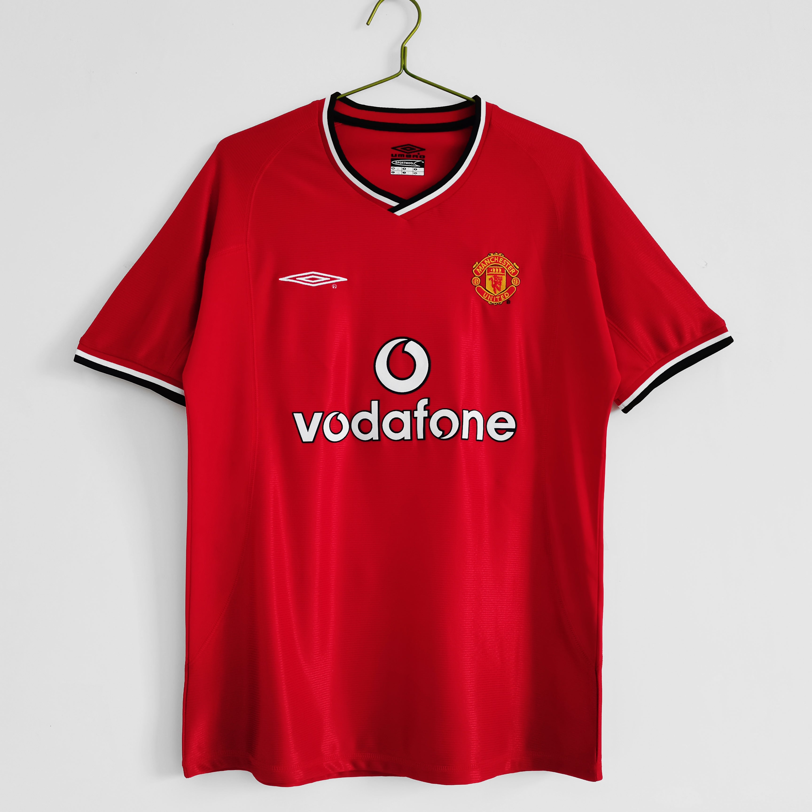 2000/2002 Manchester United thuis retro-shirt