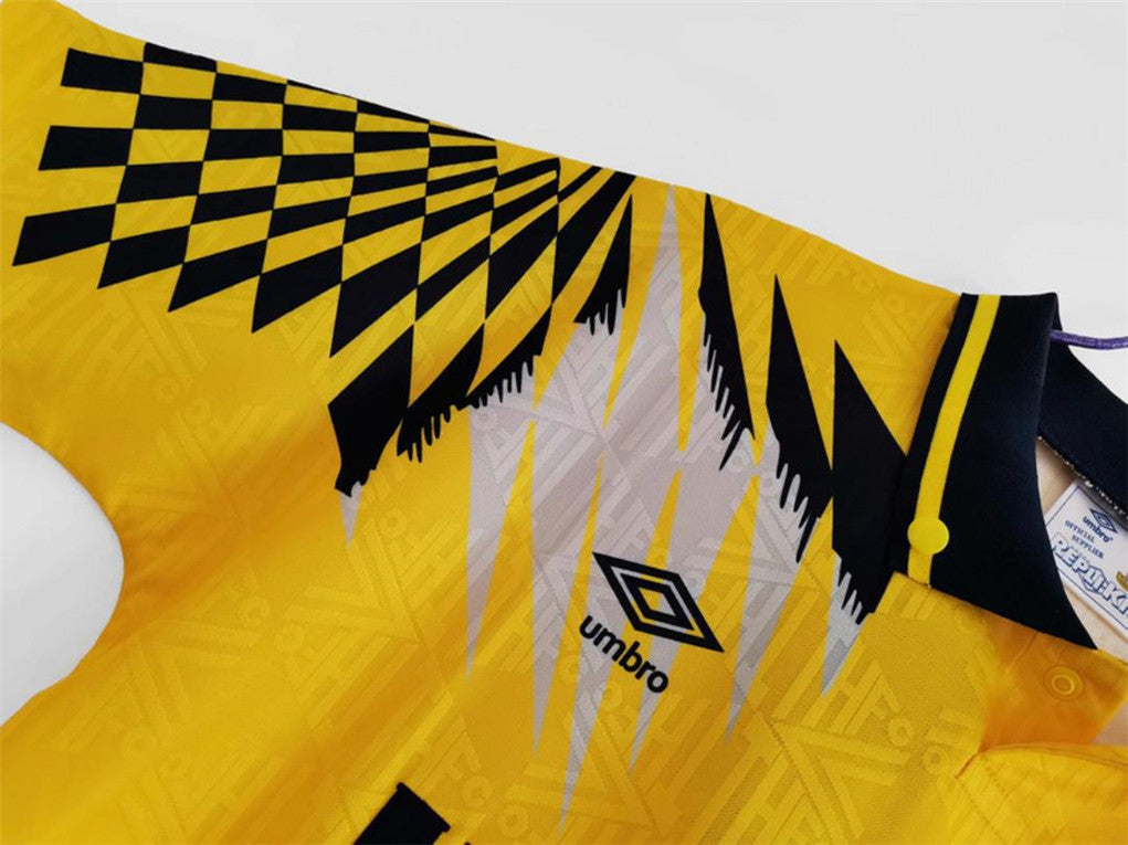 1992/1995 Tottenham Uit Geel Retro Shirt