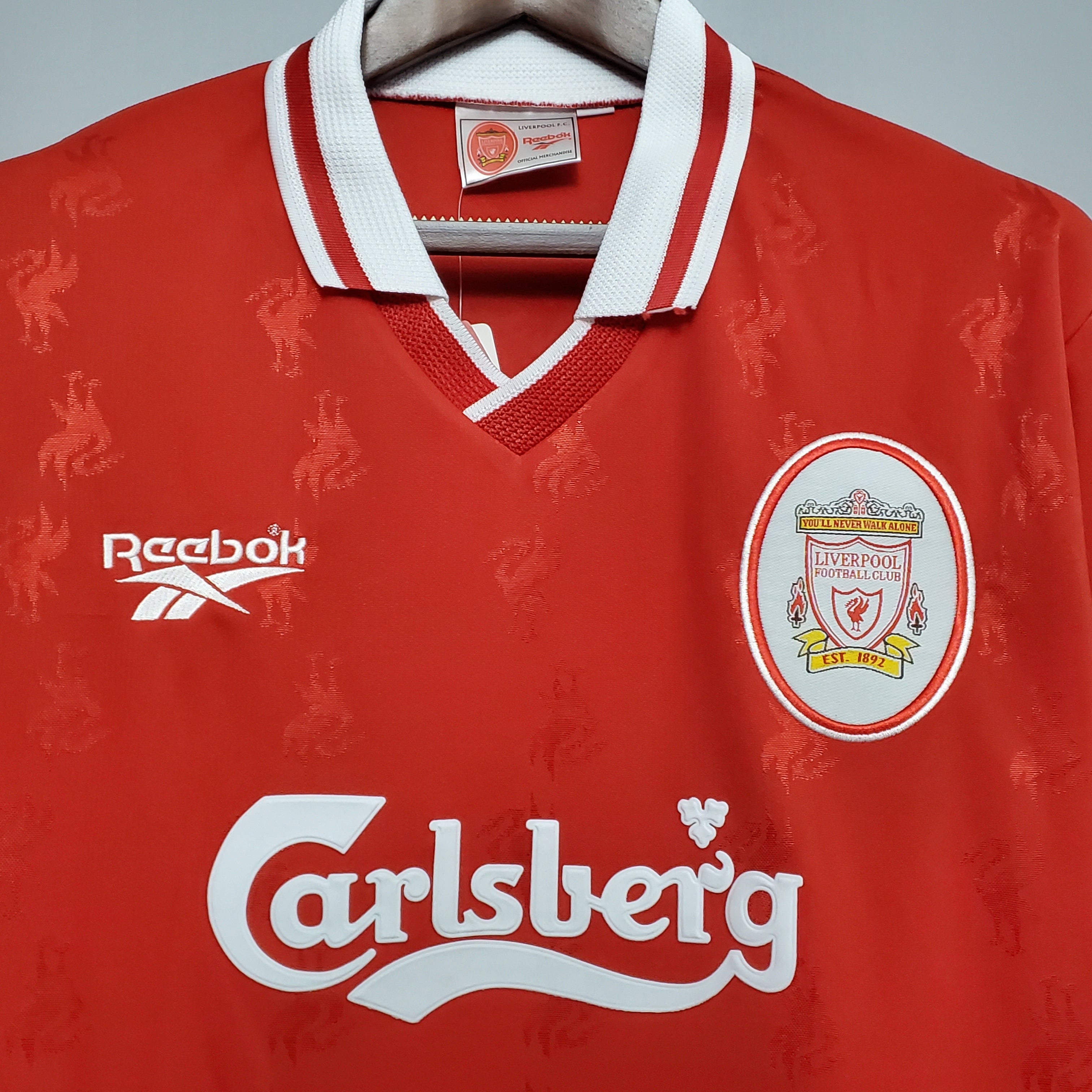 Liverpool thuis retro shirt 1996/1997