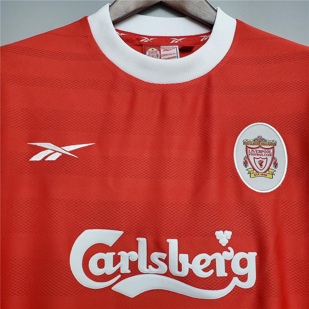 Liverpool Thuisvoetbal Retroshirt 1998/1999