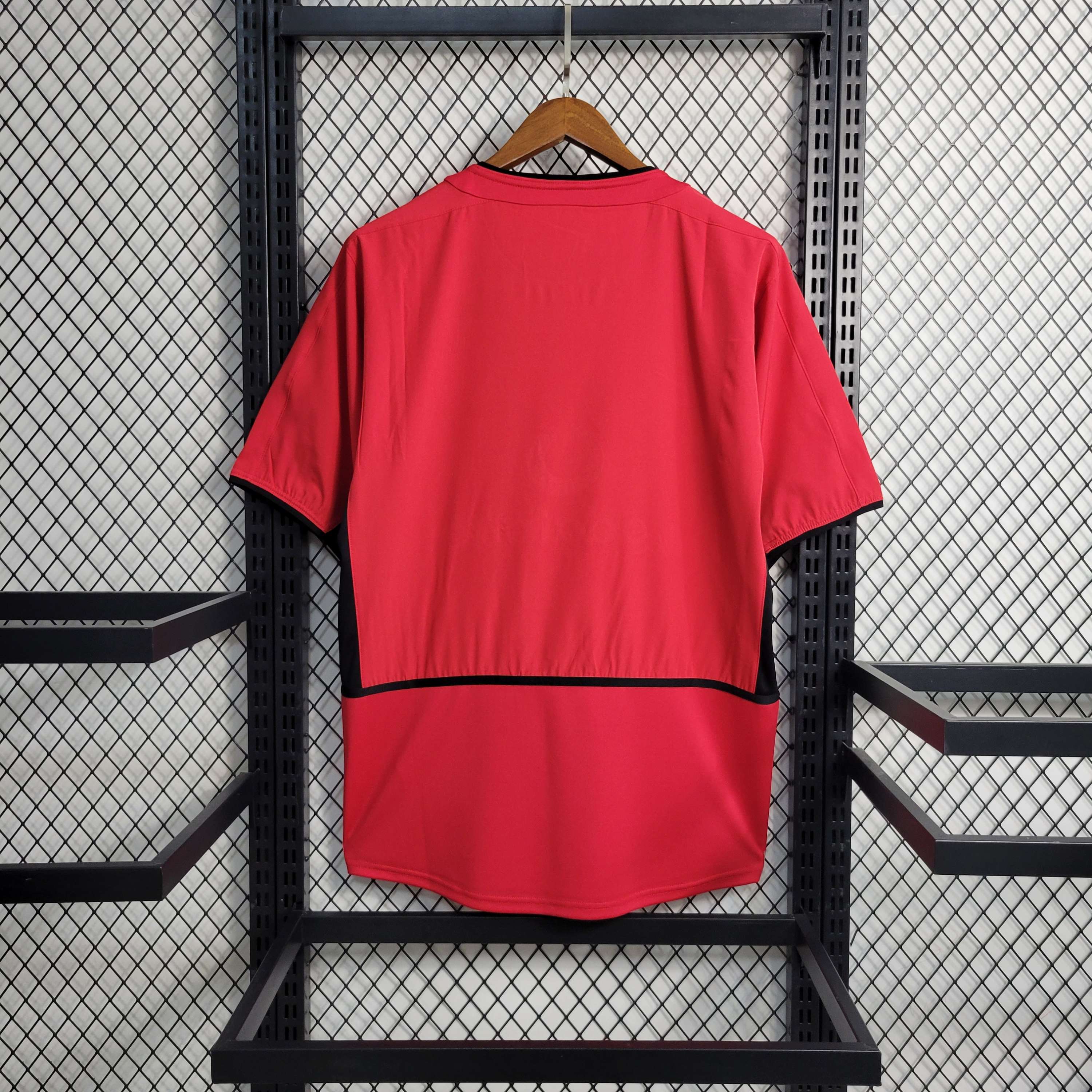 2002/2004 Manchester United Thuis Retro Shirt