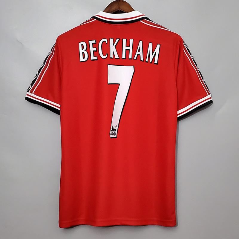 1998/1999 Manchester United Thuis Retro Shirt