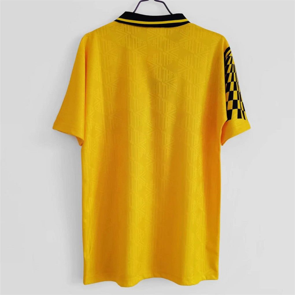 1992/1995 Tottenham Uit Geel Retro Shirt