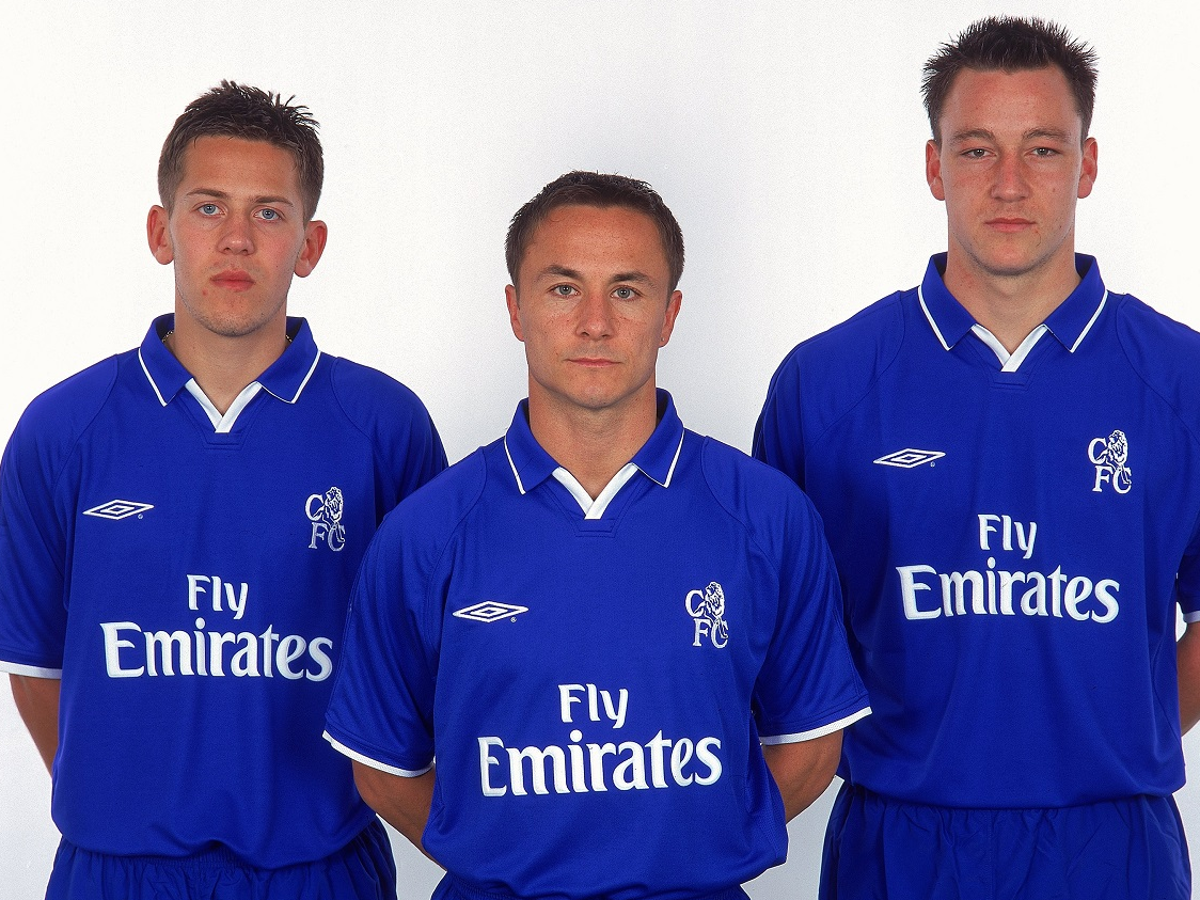 Chelsea thuis retro shirt 2001/2003