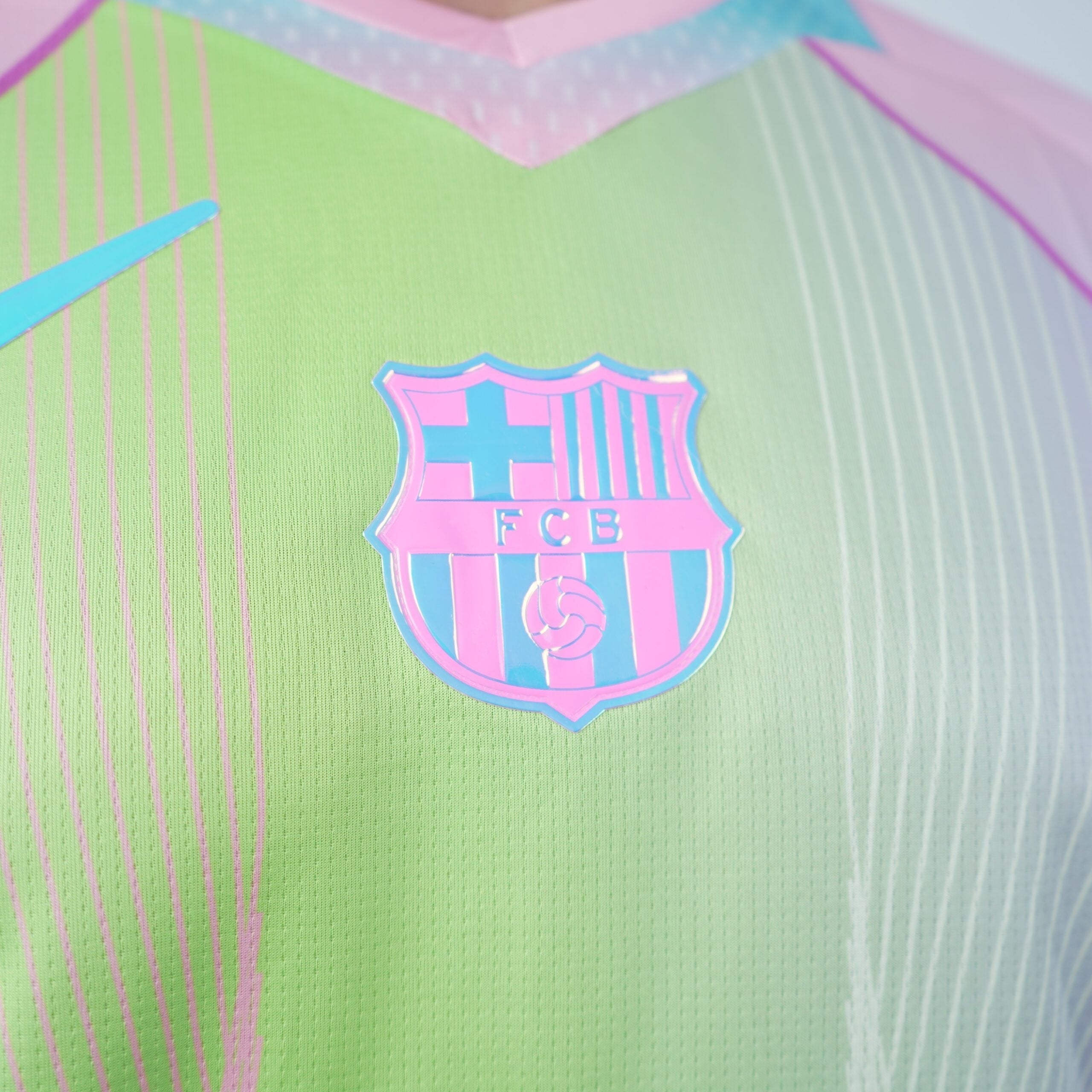 25/26 FC Barcelona Groene Droomkit - Spelersversie
