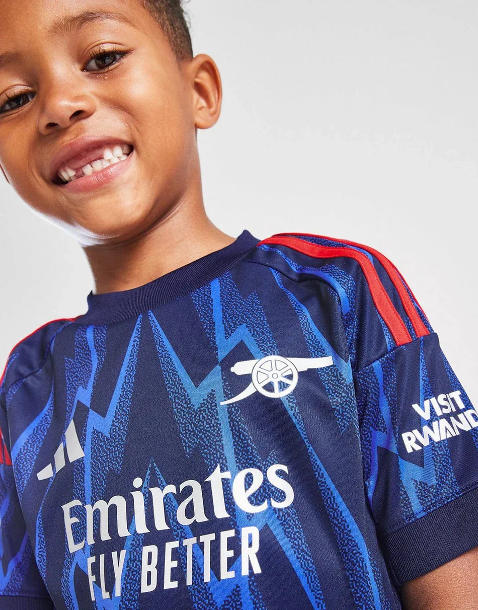 2025/26 Arsenal Kids Voetbaltenue Uit