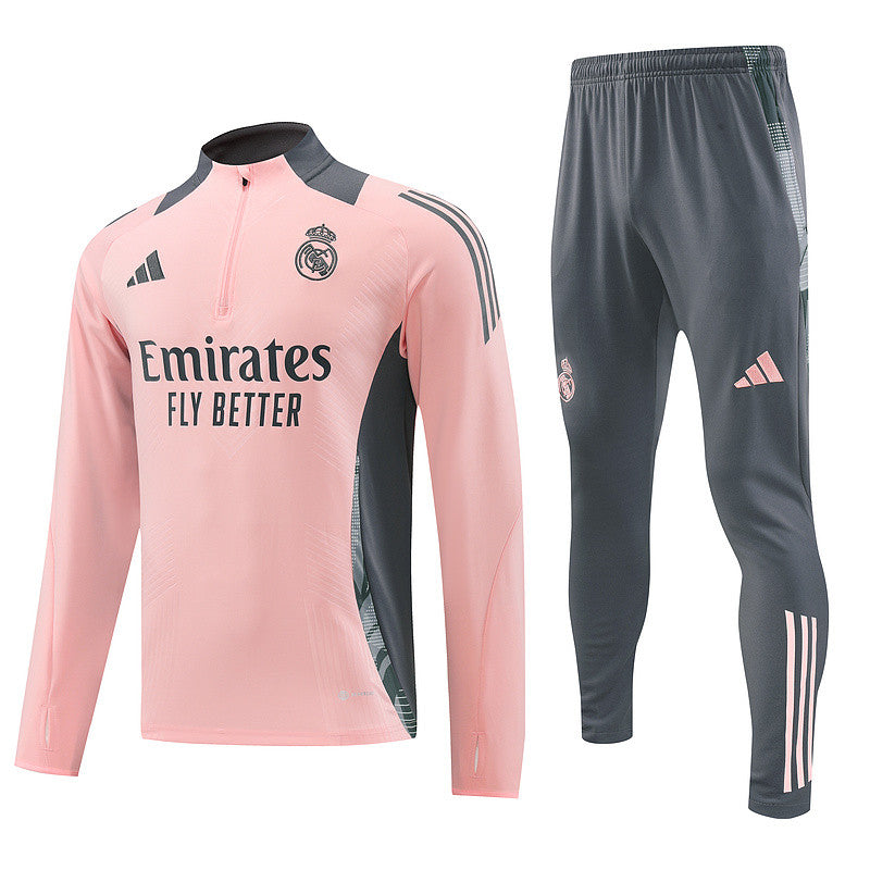 Real Madrid Trainingsanzug Pink &amp; Grau