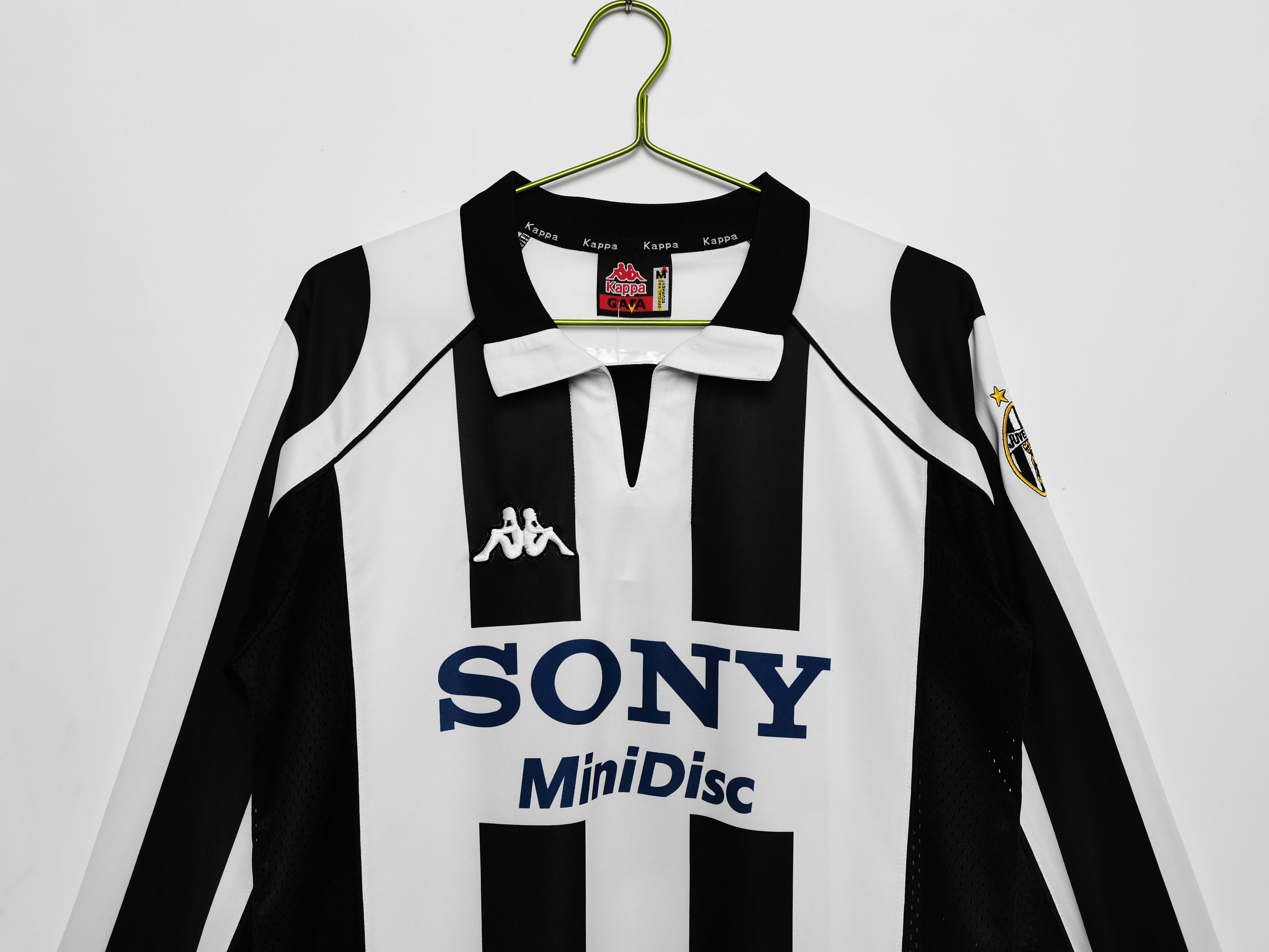 Juventus 1997-1998 Langarm-Heimtrikot