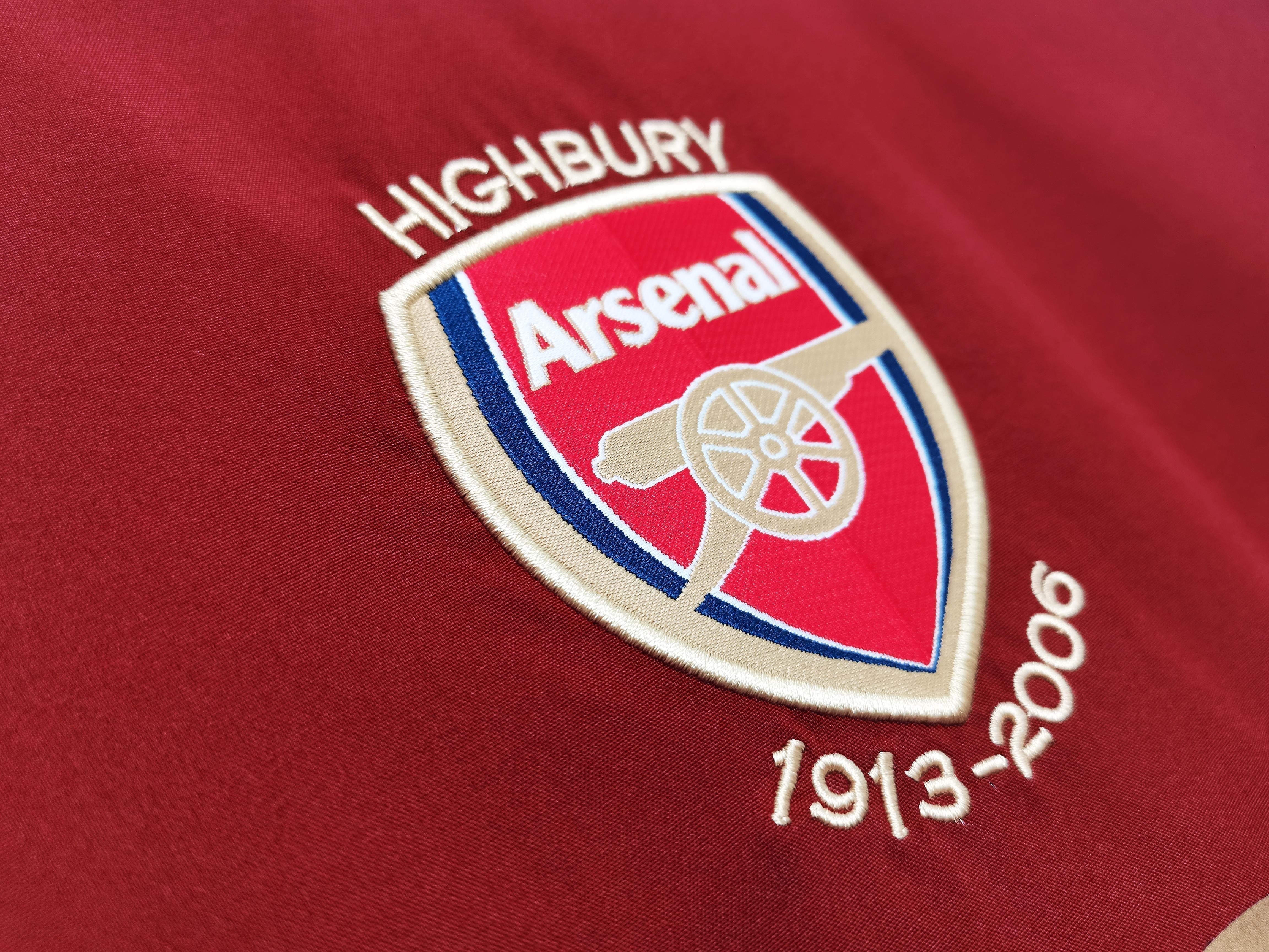 Arsenal Retro Shirt 2005/2006 Lange Mouw O2 Thuis