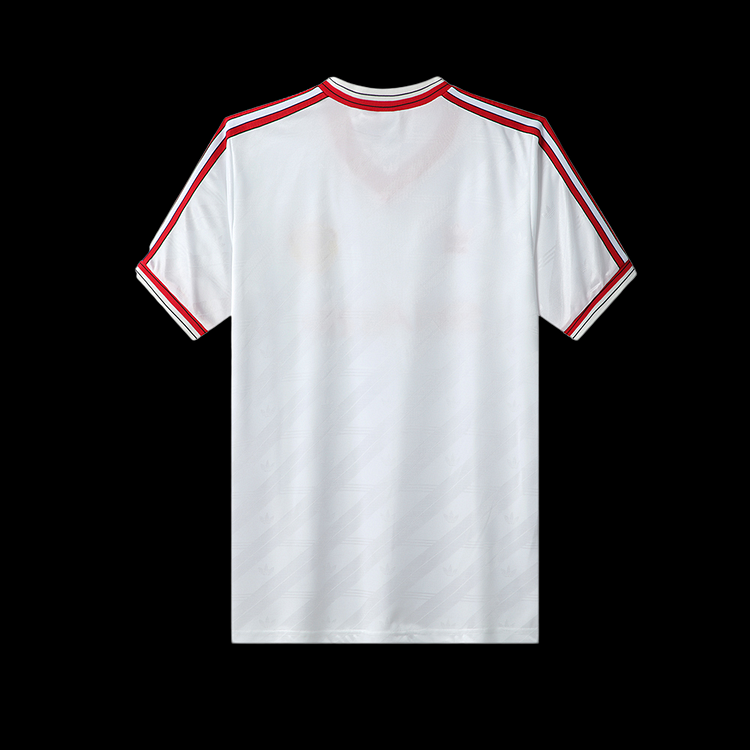 1986-1988 Manchester United Retro Uitshirt - Wit