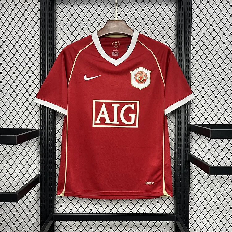 2006-2007 Manchester United Retro Thuisshirt